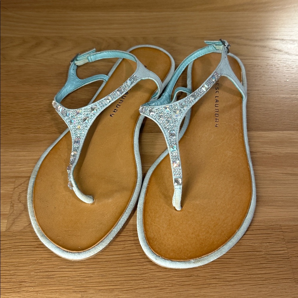 Chinese Laundry Light Blue Sandals